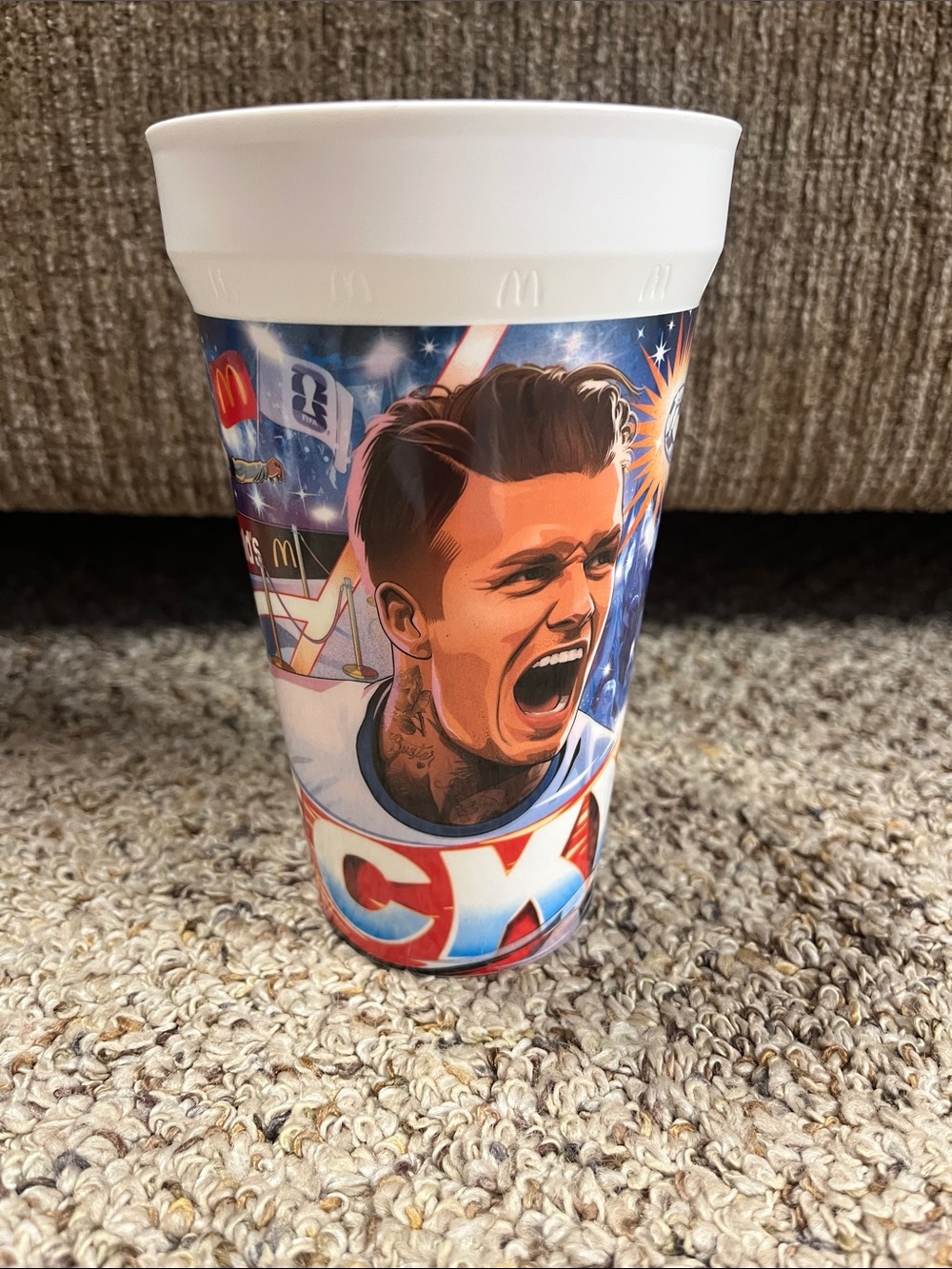 McDonald's FIFA World Cup cup - David Beckham